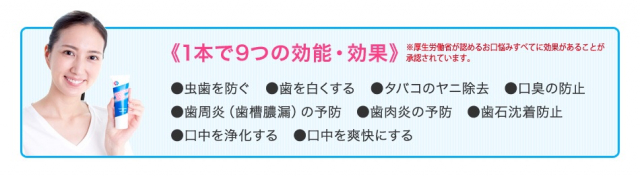 口コミ：薬用ホワイトニングデンタクリーンの画像（2枚目）