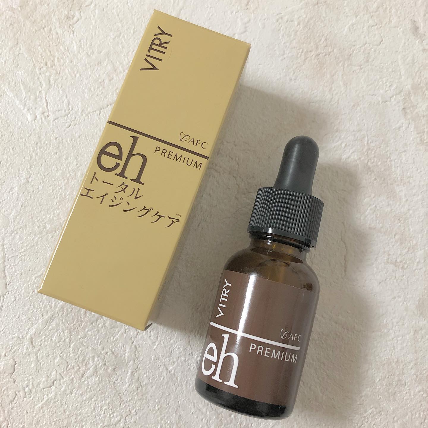 口コミ投稿：AFC VITRY 卵殻膜×ヒト幹細胞トータルエイジングケアを使ってみました✧﻿﻿浸透しにく…