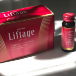 毎日飲んでるやつ✨..ハリ、弾力、たるみ…が気になる人✋にオススメ💕.世界が認めた膨潤力を持つ「プロテオグリカン」×「高濃度リッチアップコラーゲン」×弾力線維「エラスチン」…のInstagram画像
