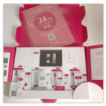 セルベスト化粧品様の「24時間ラメラケア体験セット」をお試しさせていただきました。.クレンジング・洗顔＆パック・美容液・化粧水・保湿ジェルクリーム５点と正しい使い方の手順書付き。24時間で…のInstagram画像