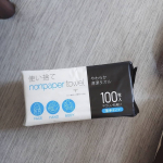 使い捨てnonpaper towelを使用しました♥️1枚1枚取りやすいのが魅力です。また、素材が柔らかい♥️ペーパータオル=かたいと思ってましたが、柔らかさに感動✨＊手洗いをしたとき…のInstagram画像