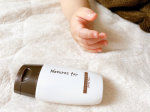 赤ちゃんの日焼け止めについて ❤︎．使い始めて約一週間。株式会社ネオナチュラル（ @neo_natural ）様の『𝑁𝑎𝑡𝑢𝑟𝑒𝑠 𝑓𝑜𝑟（ネイチャーズ フォー）𝑼𝑽 スキンケアミルク』です🍼…のInstagram画像