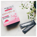 🍸﻿佐藤薬品﻿シスチンゼリーα﻿﻿﻿佐藤薬品工業さまより、美容ゼリーをモニターさせていただきました。﻿﻿L-シスチン・エラスチン・ビオチンが配合されたスティックゼリータイプ…のInstagram画像