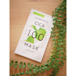 CICA100MASK。韓国パック、昔大好きでよく使ってました♪久々に。ツボクサエキスだけをたっぷり染み込ませたパック。シート自体も天然由来のムチンシートなので薄くて肌に密着✨とっても…のInstagram画像