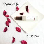 みずみずしい肌に﻿﻿﻿❤︎クリアセラム❤︎﻿﻿﻿Natures  for シリーズが好きなんです﻿﻿﻿32㎖  4,800 +  tax﻿﻿﻿1滴も水を…のInstagram画像