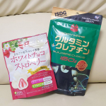 【BMSグルタミン+クレアチン】と【ホワイトチョコ&ストロベリー】ご当選🎊✨*【BMSグルタミン+クレアチン】✯疲労回復サポート✯美味しく続けられるパイナップル味(豆乳で溶かしても美味…のInstagram画像