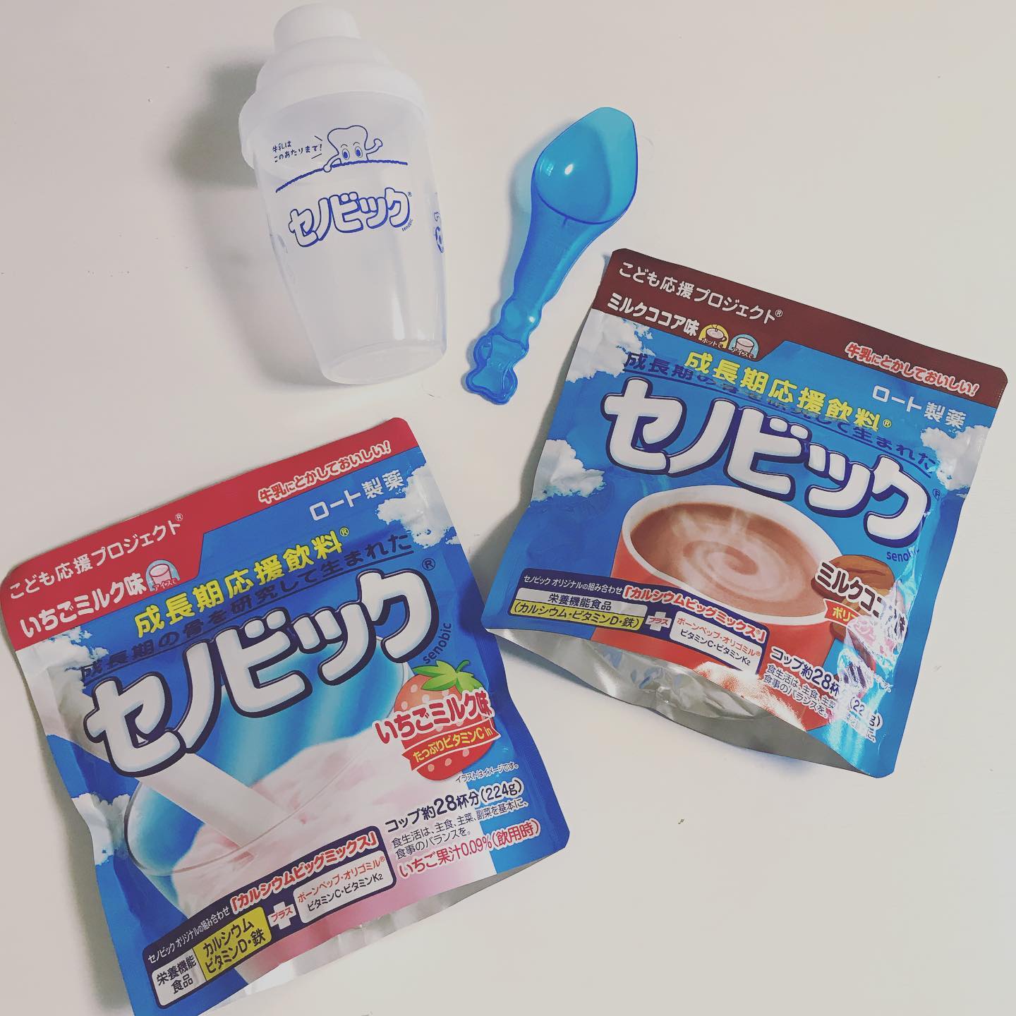 セノビック ミルクココア味 いちごミルク味のクチコミ 口コミ Instagram一覧 ロート製薬ファンサイト モニプラ ファンブログ