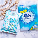 .💙ハッピーデオ フェイスシート リフレッシュミント💙..最近は梅雨らしく雨の日が多くてジメジメ蒸し暑いですね💦出かける時はマスク必須だし、顔まわりやおでこ、鼻の下などに…のInstagram画像