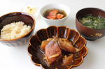 .おうちランチ〜❤︎今日はぶり大根とねばねば野菜お味噌汁🐟実はコレ、レトルトなんです！..@retcolle_official 様の『腸活応援　お試し便』を試させて頂きまし…のInstagram画像