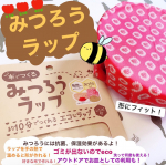 ecoなラップ！🐝みつろうラップ🐝みつろうと布のセット！抗菌、保湿効果のあるみつろうを布にアイロンして作るよ\( º∀º )/繰り返し使えてお皿にもなったり手の熱で形を変えて器にフ…のInstagram画像