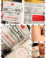 医食同源ドットコムさんのボディメイクサプリメント、BCAA＋クレアチン タブレット動く30分以内に飲むと効果的。出勤前や歩いてお買い物に行く前に飲むのでも◯動くことによりBCAAが分解…のInstagram画像