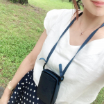久しぶりに晴れたー☀･暑いから、手ぶらで使える首かけファンが大活躍♡♡ネックストラップファン･風力調節は、3段階でき、ボタン1つでできるから便利ヽ(*´∀｀)ノバッテリーも充電…のInstagram画像