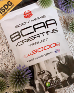 医食同源さんの、BCAA＋クレアチンタブレット﻿お試しさせていただきました❤️﻿﻿タブレットなので、水なしでOK！﻿﻿ここ嬉しいポイント。﻿﻿ベストボディジャパン公認だよ！…のInstagram画像