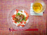 「洋風トマト素麺」の画像（1枚目）