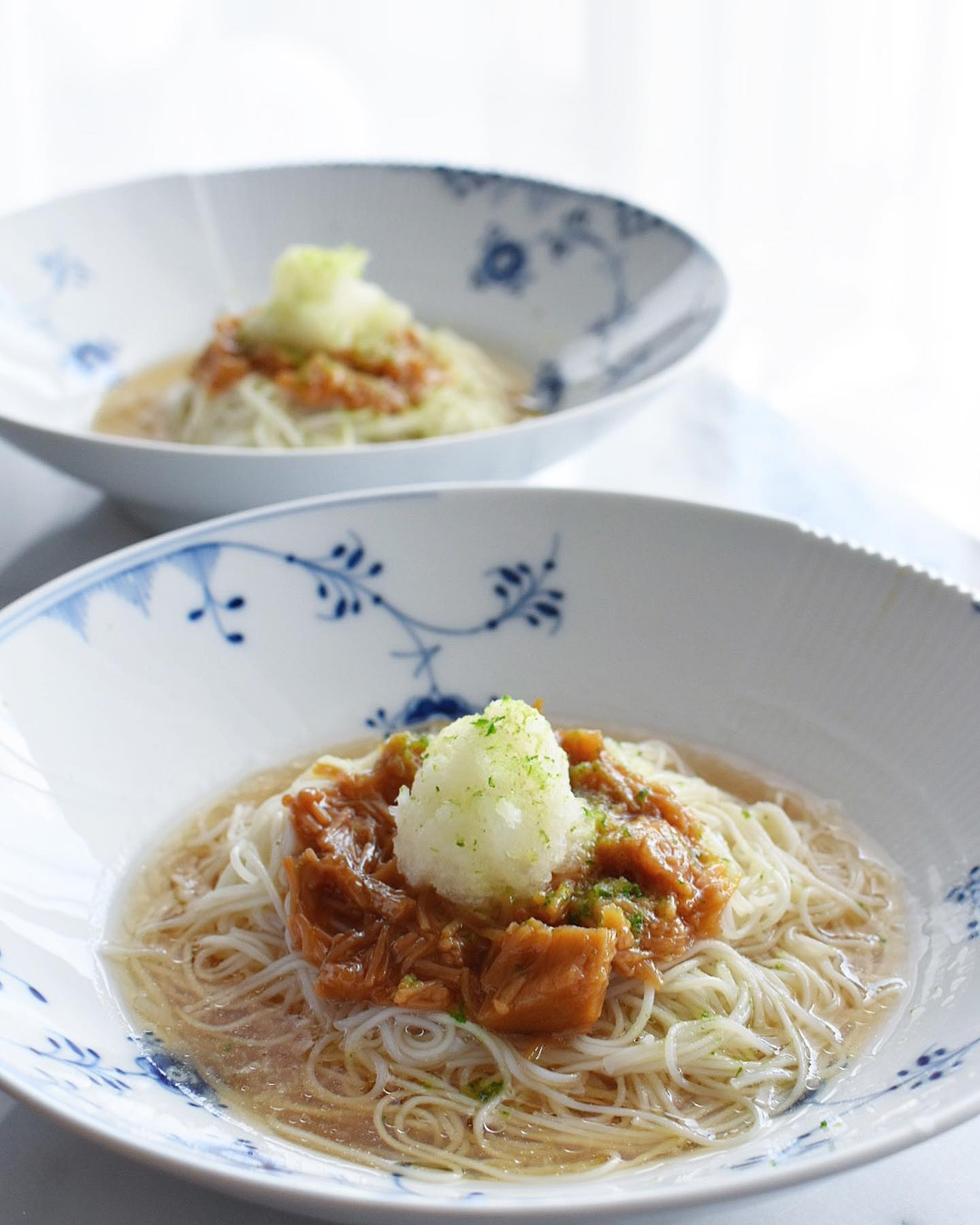 口コミ投稿：最近平日のお昼はこればっかり食べているお素麺❤️﻿（はまるとそればっかり食べるタイ…