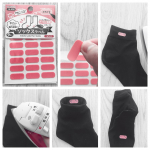 【ソックスラベル】　#モニプラ　様を通じて、 #株式会社KAWAGUCHI  様の　#ソックスラベル　🧦🏷をお試しさせていただきました✨.ありがとうございます🌻.黒い靴下🧦には名前ペン…のInstagram画像