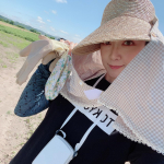 静かで扇風機に見えない❣️ ﻿手ぶらで使えて、オシャレなネックストラップファン☺️﻿﻿株式会社グリーンハウス﻿ネックストラップファン﻿color:ホワイト、ピンク、ライトブルー、ネ…のInstagram画像