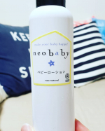 neo baby ベビ－ローション🌟.ヘチマ水スクワランアロエベラ液汁オリーブ葉発酵エキス、ローマカミツレ花水ラベンダー花水モモ葉エキスラベンダー油↑の…のInstagram画像