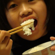「大好きなご飯」▶ごはん彩々「お米を食べている笑顔写真」募集！の投稿画像