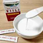 ホームメイドヴィーリ﻿﻿フィンランドで人気の伸びる発酵乳が﻿お家で作れる簡単に作れちゃいます♥﻿﻿﻿作り方は簡単！﻿1㍑の牛乳パックにホームメイドヴィーリの粉末を加えて、﻿…のInstagram画像