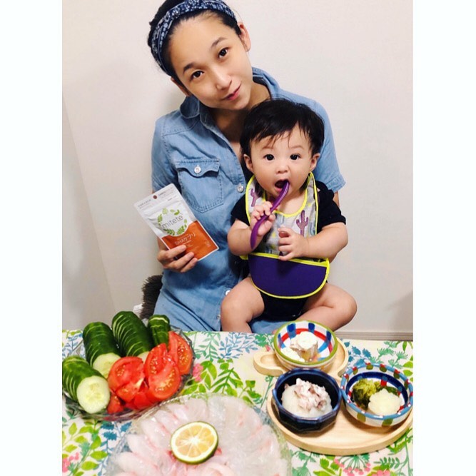 口コミ投稿：My baby is getting bigger and bigger(*´ー｀*)He eat a lot of baby food👶🍼I enjoy…