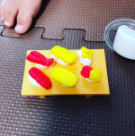 子どもより親が楽しんで作ってるお寿司がお気に入りだそうです#お米のねんど #銀鳥産業 #monipla #gincho_fanのInstagram画像