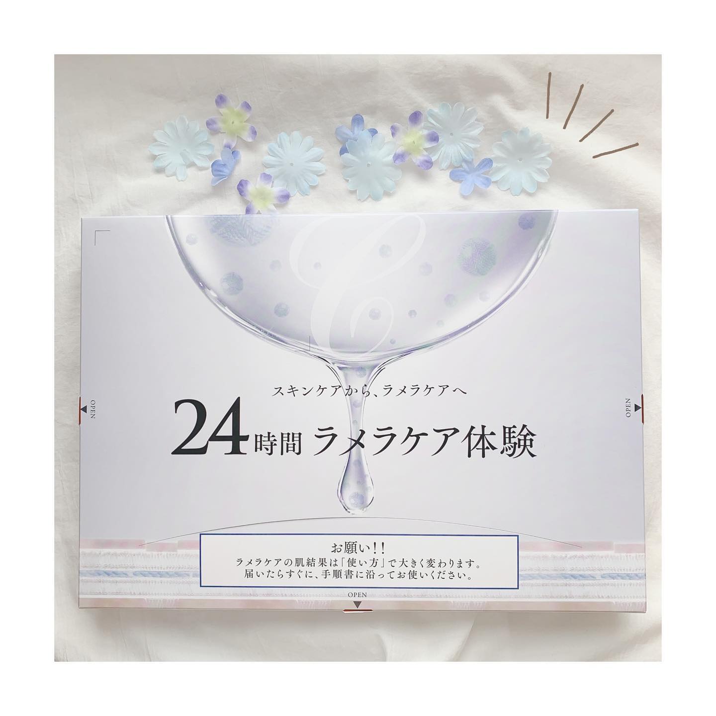口コミ投稿：༝ ༝ ༝ ✧ ﻿﻿﻿﻿﻿▹  24時間ラメラケア体験セット﻿﻿﻿﻿﻿24時間で起こる 肌の変化を体感 *﻿…