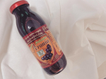 ﻿﻿📍#アロニア﻿﻿﻿アロニア100%果汁ジュース✨﻿なんとポリフェノールが﻿ブルーベリーの5倍🕺👏🏻﻿抗酸化力な高くて細胞や組織の老化を﻿防ぐ効果があるんだって☺…のInstagram画像