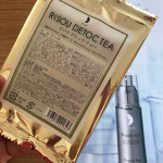 リペアジェルでおなじみ！リソウのデトックスティーをいただきました！美容成分がたっぷり入ってるみたい、そして何よりとっても美味しい！デトックスティーのイメージが変わりました。午後のティー…のInstagram画像
