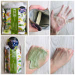 #モニプラ　様を通じて、　#pdc 様の、　#ワフードメイド #宇治抹茶パック #宇治抹茶マスク　をお試しさせていただきました🍵💎..カテキン、ビタミンC配合、パックとマスクのライン使いで…のInstagram画像