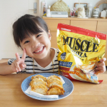 先日投稿した【マッスルギョーザ】🥟✨今回は揚げ餃子にし美味しくいただきました❤️﻿﻿✔︎タンパク質1.5倍﻿✔︎カロリー・糖質50%OFF﻿✔︎脂質88%OFF﻿✔︎食物繊維５…のInstagram画像
