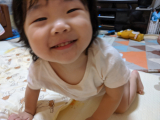 「口の周りがチョコ！ー！歯磨きしようねー」の画像（2枚目）