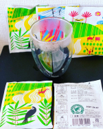 今日はおうちコーヒーブラジル　ダラゴア農園ブレンドコーヒーを飲みました。パッケージがかわいい😍！ブラジル産とコロンビア産のブレンドコーヒーです。とにかく飲みやすい！後味がスッキ…のInstagram画像