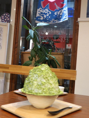 口コミ:夙川桜庵のかき氷 抹茶も特別!の画像(3枚目)