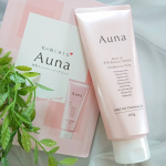 🌸『Auna マイルドホットクレンジングジェル』🌸ロート製薬さんからでる新商品を先行でお試しさせて頂きました😆商品説明99％美容液(うるおい成分)9の無添加(防腐剤、界面活性剤…のInstagram画像