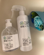 【TSUNAGARIアルコール除菌ジェル＆スプレー】安心して、生活を送るために必要なアルコール度数７３％の除菌製品。アルコール除菌は、★除菌効果が高い！ エタノール（アルコール）に…のInstagram画像