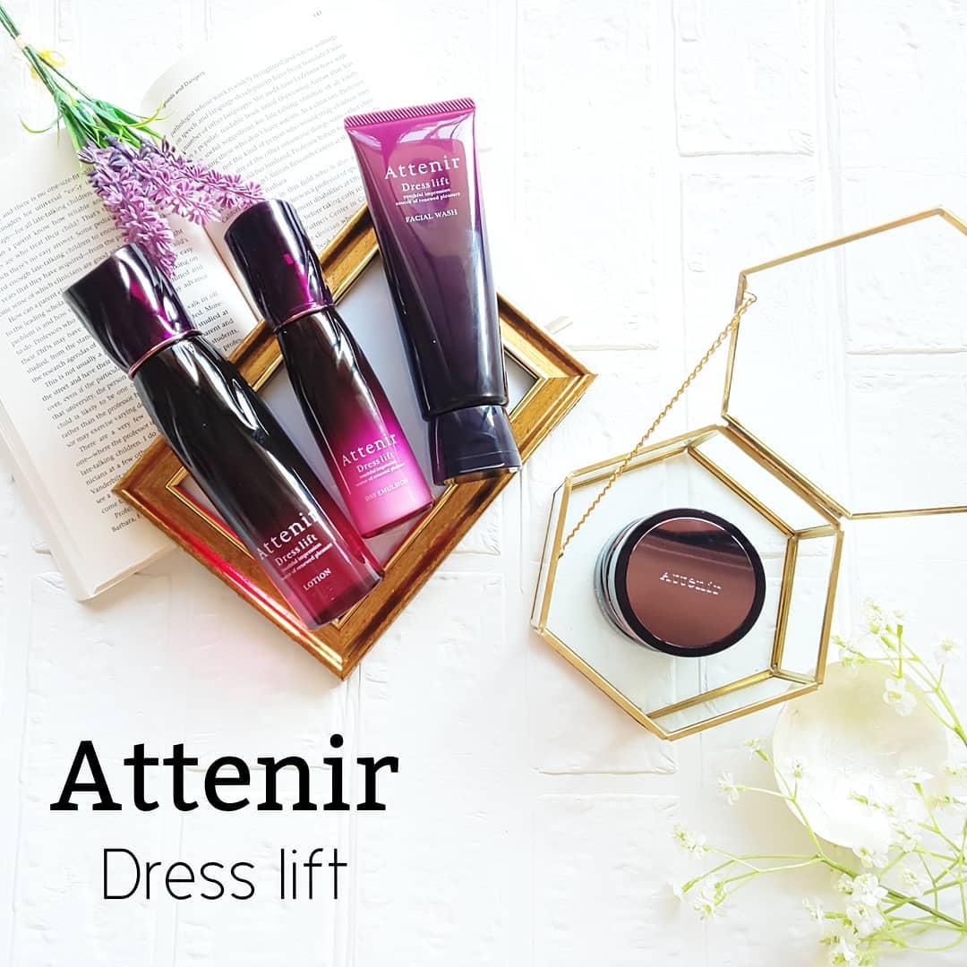 口コミ投稿：﻿﻿アテニアのエイジングケアライン﻿﻿『Dress lift（ドレスリフト）』﻿﻿濃密ハリ育成…
