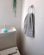 ❁⃘*.ﾟトイレのタオルを新調して、ふわっふわが気持ちいいな🎵【今治タオル LOHACO lifestyle towトイレ用】・くせになるほどふわふわなタオルがわが家のトイレに新登場～…のInstagram画像