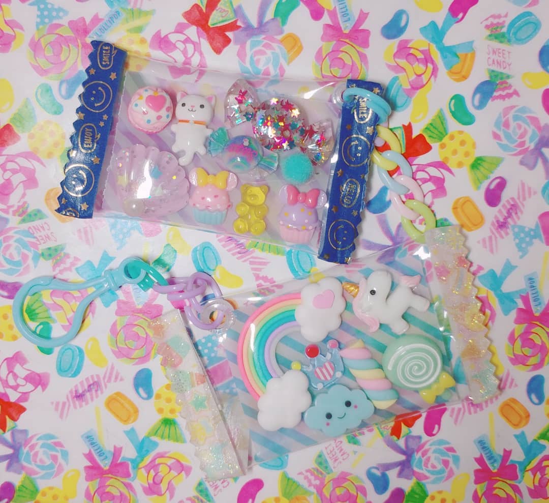 口コミ投稿：...📷Pic①.上が娘が作ったキャンディバッグ下が息子が作ったキャンディバッグ.優柔不…