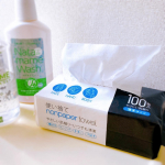 手洗い後の新習慣！「使い捨て nonpaper towel (薄手タイプ)」✨@isdg_japan こんなご時世なので、使い捨てのタオルという点に惹かれました😍やさしい肌触り…のInstagram画像