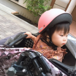 やっと自転車デビューしました♡1歳の娘ちゃん、頭が小さくてサイズの合う可愛いヘルメットがない！ずっと探してたら@ides_official さまのキャッピープチ（C…のInstagram画像