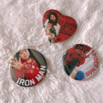 こんなのもあるよ‼️みんなのバッジ📛マグネット🧲先日もおススメさせていただいた#みんなのシール シリーズでまた楽しいの作らせていただきました😙今回作ったのはバッジとマク…のInstagram画像