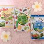 ⭐️ フルーツ青汁⭐️﻿﻿﻿国産大麦若葉を使用した青汁だよ😊﻿﻿﻿🌸アップルマンゴー味﻿﻿ 乳酸菌200億、75種類の果物、野菜を醗酵したエキス、21種類の野菜が入って…のInstagram画像