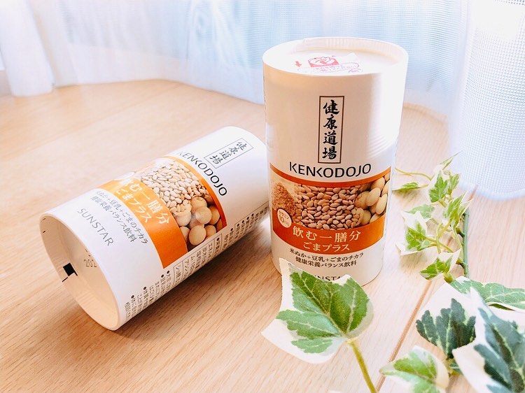 口コミ投稿：健康道場 飲む一膳分 ごまプラス✨米ぬかとごまの栄養がたっぷりのサンスターさんのド…
