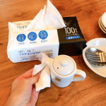 新商品！医食同源ドットコムさんの＼使い捨てnonpaper towel／・薄手タイプこれすごく便利！いろんな場面で使える✨・丈夫で肌触りもすごくいいのだから…のInstagram画像