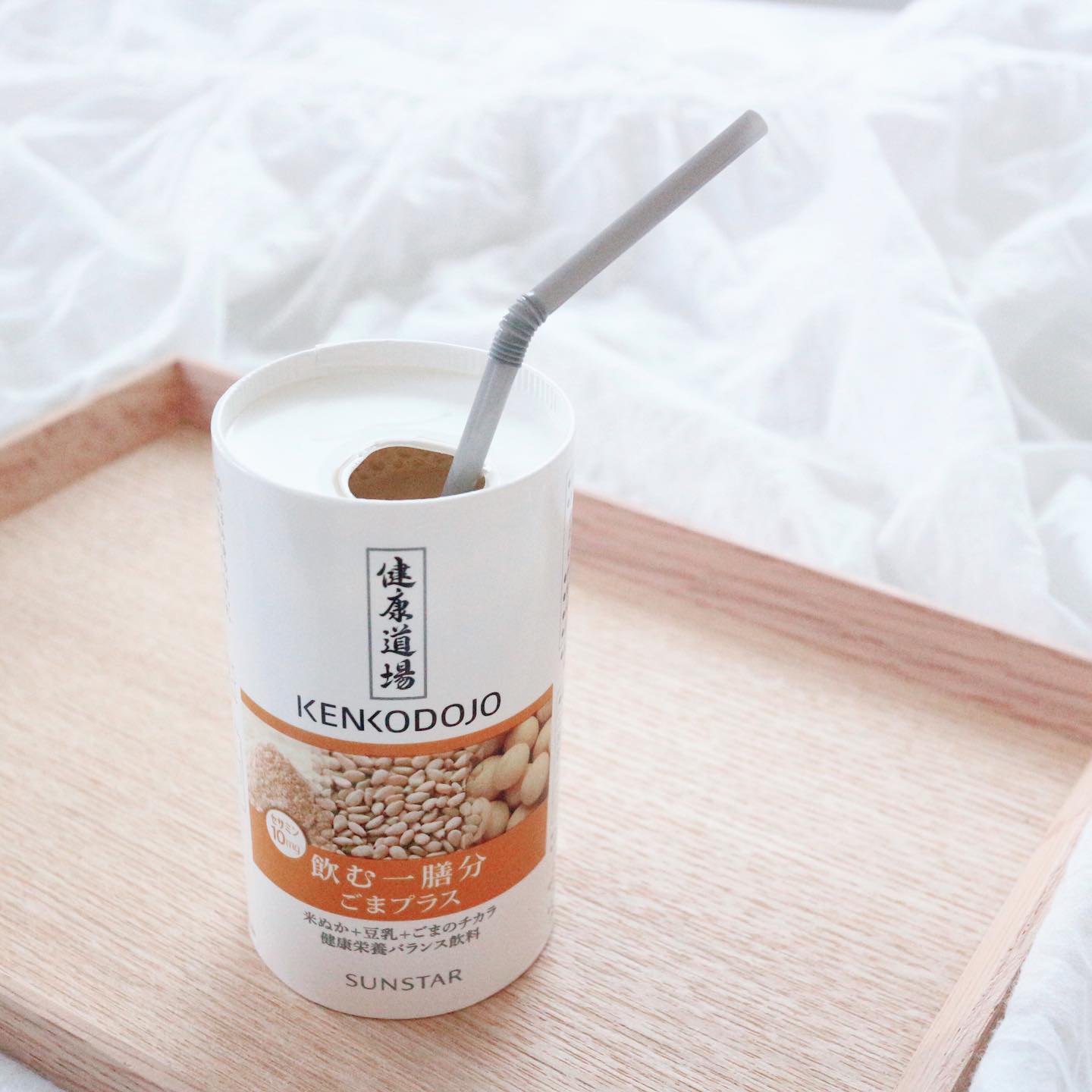 口コミ投稿：.健康道場 飲む一膳分 ごまプラスが美味しくて、毎日飲んでいます💗.健康道場 飲む一…