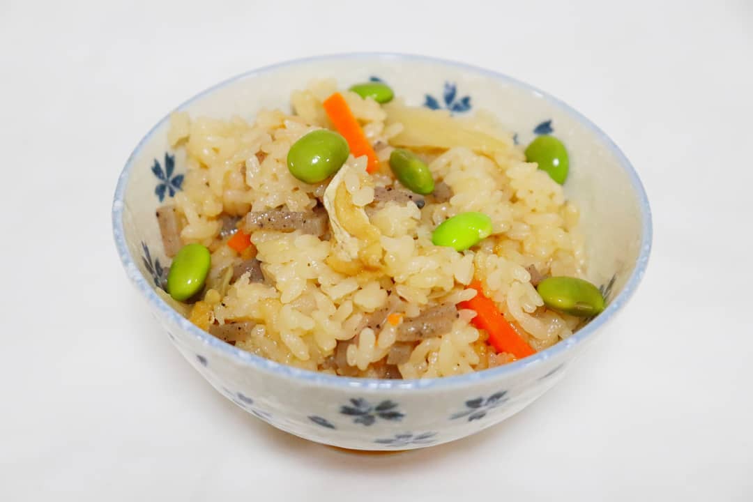 口コミ投稿：♥海の精ショップ様の【海の精 炊き込みご飯の味】🍚*好きな具材に加えて炊飯器で炊く…