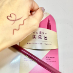 〜🖌♡キングダム　リキッドアイライナーWP♡とーーっても久し振りにリキッドアイライン使った🥺秋っぽいバーガンディ発色も良くて使いやすい✨動画は分かりやすくしっかり太めに👀滲みにくいのにメイク…のInstagram画像