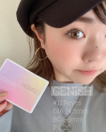 .@flowereyes.info .\  自分映えカラコン♡GENISH /..自分に適したレンズでもっと自分に愛着を♡.GENIC(〜に適した)×CHERISH(可…のInstagram画像