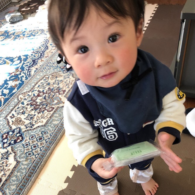 口コミ投稿：Pre-opening skin care is my son's toy🤖🧸He makes everything a toy(*'ω'*)Return m…